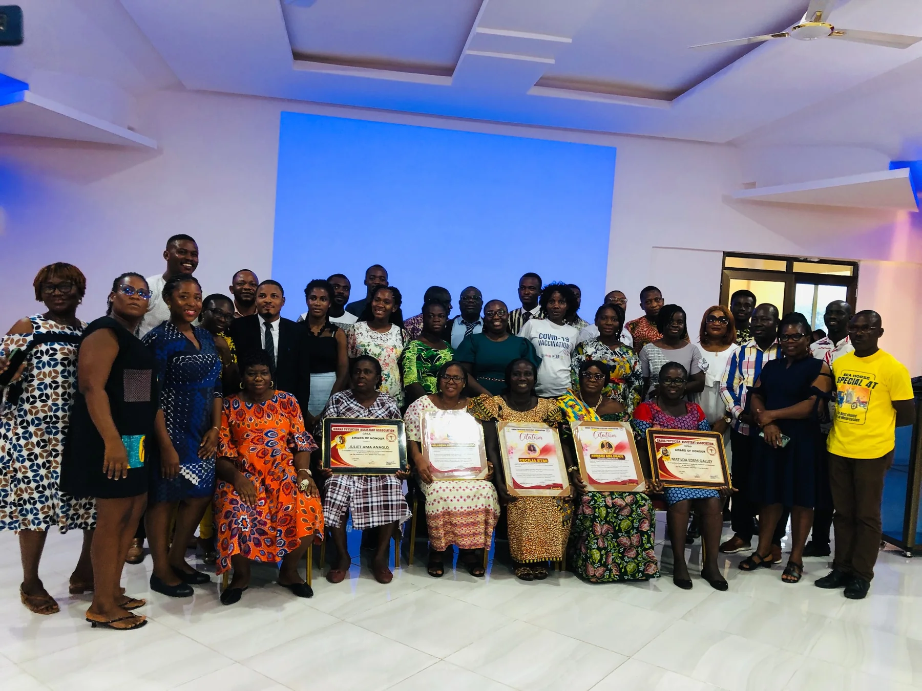 GPAA Volta Regional Branch members and leadership